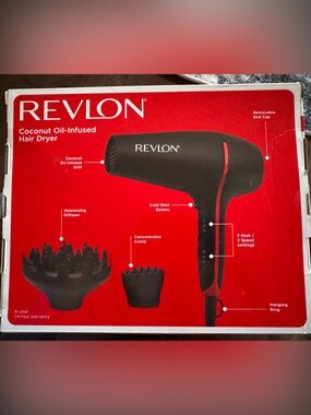 Revlon Coconut Oil-Infused Hair Dryer